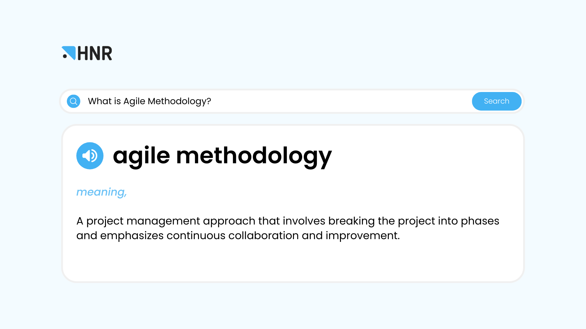What is agile methodology