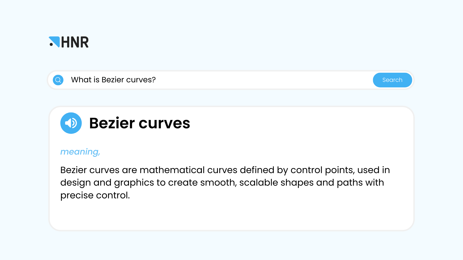 what are Bezier curves